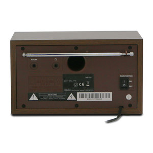 Enceinte portative multifonctionnelle à piles, haut-parleur intégré et connexion AUX-IN/bleu, <span class=keywords><strong>Radio</strong></span> <span class=keywords><strong>FM</strong></span>, réglage numérique, atelier - Product Image 4