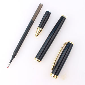 Nuevo Bolígrafo Clásico Promocional de Tinta de Gel para Regalo Empresarial, Logotipo Personalizado, Metal Azul, Impresión UV - Product Image 5