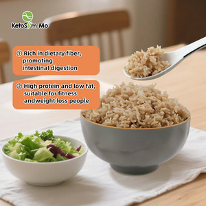 للبيع بالجملة شعار مخصص للتعبئة منخفض السكري جي فقدان الوزن وجبة سريعة شيراتاكي فورية كونجاك هايلاند الشعير الأرز الجاف - Product Image 4