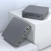 อุปกรณ์เชื่อมต่อพร้อมพอร์ตชาร์จ Usb Type-C,19พอร์ต HDMI 4K DP PD Gigabit Lan แล็ปท็อป