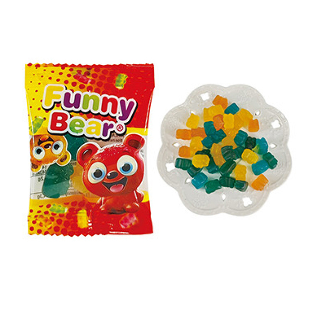 Factory Colorful Bulk Mix Vitamin Halal HACCP/ISO Certified Gummy Candy Fruity Flavor Funny Sweet Sour Chews Jelly Party Wedding