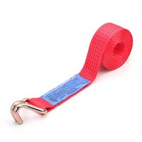 Sangle d'arrimage à cliquet Ergo de 2 pouces, sangle d'arrimage à tirage de 5 tonnes avec longue poignée, sangle de cargaison robuste pour camions et remorques