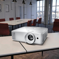 Projecteur de cinéma maison Optoma GT1080HDR 3800 lumens Haute luminosité avec faible bruit Haut-parleur intégré pour usage domestique Réunions d'affaires