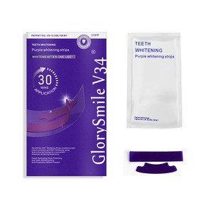 Tiras Blanqueadoras de Dientes <span class=keywords><strong>V34</strong></span> Púrpuras con Empaque en Caja - Product Image 5