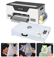 Imprimante DTF Baiyin A3 Direct Film XP600 compatible Epson, tête d'impression en aluminium, machine d'impression numérique de t-shirts entièrement automatique DTF