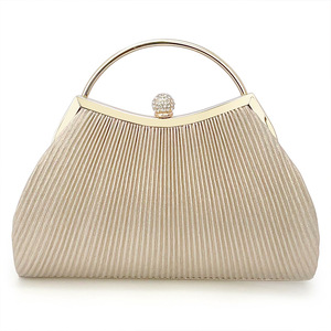 Factory Outlet Golden Evening <b>Bag</b> Banquet <b>Bag</b> Party <b>Bag</b> Bridesmaid <b>Bag</b> Matching Dress Handbag KTV Women's <b>Bag</b> Male - Product Image 5