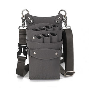 Sac à outils de <span class=keywords><strong>coiffeur</strong></span> en cuir avec 7 poches Fermeture à boucle Modèle de marque OEM Vente en gros disponible Personnalisation ODM/OEM - Product Image 1