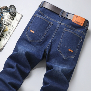 <span class=keywords><strong>Jeans</strong></span> en Denim Prêts à Expédier pour <span class=keywords><strong>Homme</strong></span> – Pantalons Droits Taille Mi-Haute - Product Image 6
