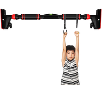 Barre de traction murale en acier sans perçage pour intérieur, barre de gymnastique horizontale pour porte, équipement de fitness et musculation à domicile pour enfants