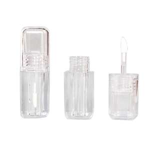 Offre Spéciale coin rond carré brillant à lèvres Tube clair lèvre glaçure Tube grande <span class=keywords><strong>baguette</strong></span> Tubes pour correcteur liquide - Product Image 5