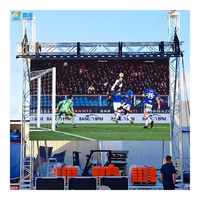 Leistungsstarke 3D Outdoor LED-Bildschirm-Anzeige Videowand TV-Werbung Wasserdicht Frontwartung Schnelle Wärmeableitung