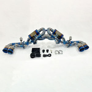 Sistema de Escape Deportivo Profesional de Titanio para Ferrari F430 4.3 V8, Instalación Directa para una Respuesta de Aceleración Mejorada, Agresivo - Product Image 1