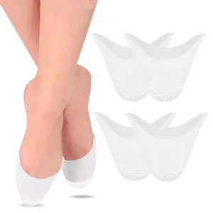 MediFootCare Custom Girls Women Silicone Gel Toe Caps Soft Ballet Pointe Dance Athlete Shoe Toe Pads HA00781