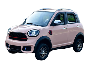 Voiture électrique à 4 roues, 4 places, haute vitesse, batterie au lithium, propulsion arrière, moteur unique, hayon, avec caméra arrière et sièges en cuir - Product Image 4