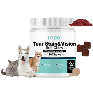 Golosinas para la salud ocular para gatos, eliminador de manchas de lágrimas, masticables suaves para gatos, tratamiento de manchas de lágrimas para mascotas, precios de fabricante - Product Image 1