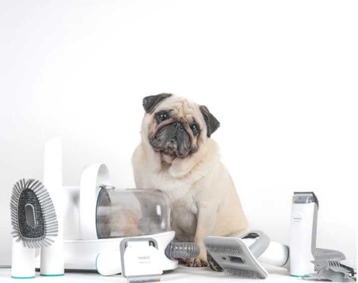 Neakasa (fka Neabot) Dog Cat Clipper Brush Pet Grooming Kit Vacuum