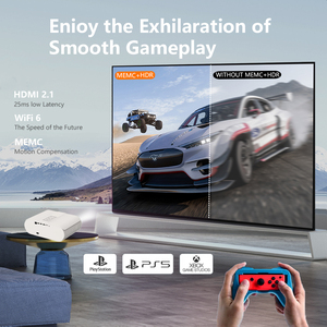 4K Laser Ngoài Trời Điện Thoại Di Động Pocket Chiếu Mini Video 30000 Lumens 1080P Google TV Chiếu Rạp Hát Tại Nhà - Product Image 5