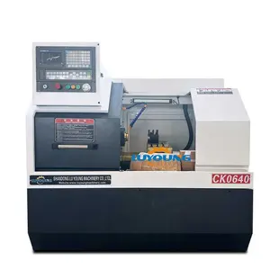 Ck0640 Mini tornio CNC prezzo per la lavorazione dei metalli ad alta precisione