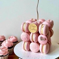 5cm Kreis New Happy Birthday Cupcake Topper Acryl Neuheit Gold Cake Topper für Baby Geburtstags feier Dessert Kuchen Dekorationen