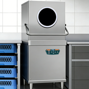 Lavavajillas de Alta Calidad con Tapa Elevable Tipo Campana, de Acero Inoxidable 304, Resistente al Agua, con Ventana Visual y Sistema de Pulverización a Alta Presión - Product Image 2