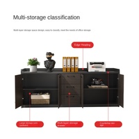 Classeurs en bois modernes contemporains pour le bureau, l'école et l'atelier, meubles pratiques pour l'organisation des archives de documents
