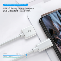 Câble USB 3.0 a vers C 5 Gbps, charge rapide 3A, synchronisation des données en cuivre pur, vitesse 10 fois plus rapide pour SSD, ordinateur portable, tablette, téléphone