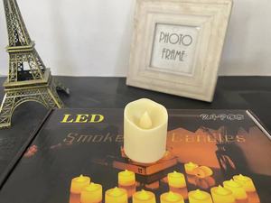 Decorazioni natalizie senza fiamma candela da tè con lunga durata della batteria LED bianco caldo che desidera candela di nozze - Product Image 6