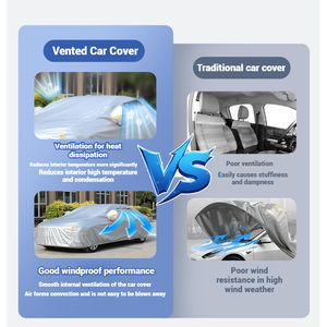 Housse de voiture anti-UV, anti-poussière, coupe-vent et isolante thermique pour SUV, vêtement épaissi, couverture complète de la voiture - Product Image 2