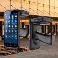 قارئ محمول بتقنية RFID UHF مع نطاق قراءة طويل يصل إلى 20 متر، يدعم التعرف على الوجه وبصمة الإصبع وتقنية OCR