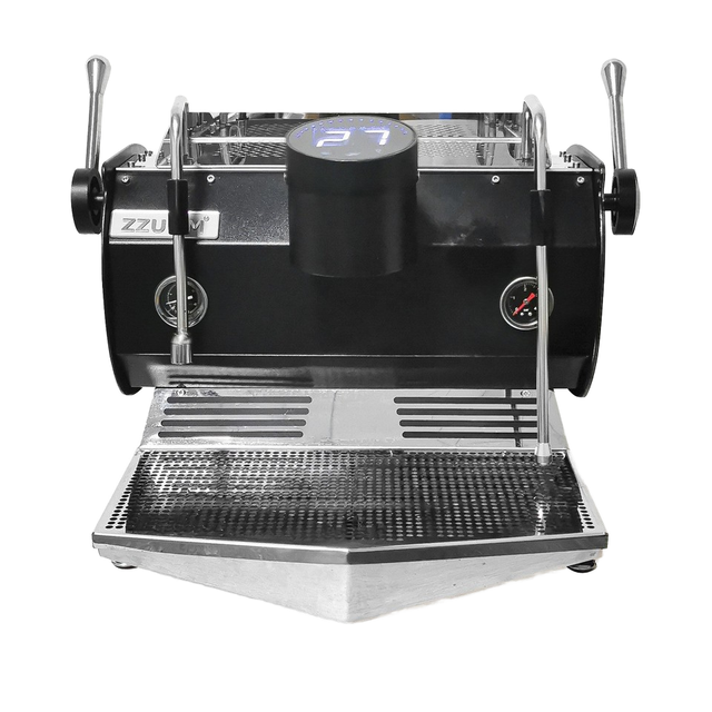 Commercial Stainless Steel Espresso Machine Milk Frother Single Head Coffee Maker Double Boiler 15bar Pressure 11L Capacity