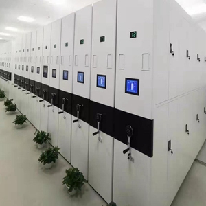 Hiện đại điện tử di động dày đặc compactor Kệ hệ thống thép lưu trữ tập tin tủ cho văn phòng nhà trường & thư viện sử dụng - Product Image 1