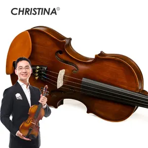 CHRITSINAV V01 Professional Performance Grade Violin Free Case Saiten bogen