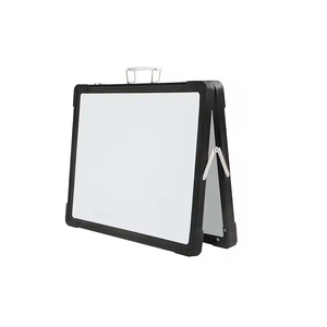Nhỏ từ khô xóa bảng trắng 9 "x 12" double sided lapboard Máy tính để bàn có thể gập lại bảng - Product Image 1