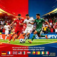 Boîtier TV HD 8K prenant en charge le streaming IPTV HD États-Unis France Arabie Saoudite Espagne Italie