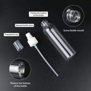 Flacon pulvérisateur de poche en plastique PET transparent pour rafraîchisseur d'haleine, parfum, alcool, désinfectant pour les mains - Product Image 3