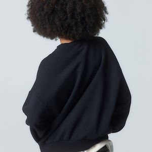 Wholesale Cotton <b>Ladies</b> Blank Gym Long Sleeve Tracksuit <b>Tops</b> Womens Sweatshirt Custom Logo Design Hoodie <b>for</b> <b>Ladies</b> - Product Image 4