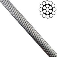 Fil de tirage en acier galvanisé à chaud 1x19 à haute résistance pour tours électriques, serres et télécommunications – Vente directe usine