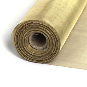 shielding brass copper wire fabric screen mesh cloth net