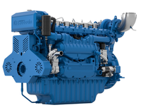 Moteur de bateau Weichai Baudouin Motor 700hp Marine 6M33.2 Series 1800rpm diesel Engine