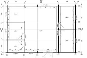 Kit d'abri en bois moderne pour l'extérieur Cabane en bois à deux lits pour salon de jardin - Product Image 4
