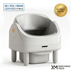 Caixa de Areia Inteligente para Gatos <span class=keywords><strong>70L</strong></span> Grande Quadrada com Abertura Superior Automática, Ecológica, com Sensores de Segurança e Controle de Odores - Product Image 1