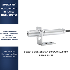 BIEDAS BYD100R4C Surveillance continue à haute température 0~1000 ℃   Capteur de température infrarouge OEM RS485 - Product Image 6