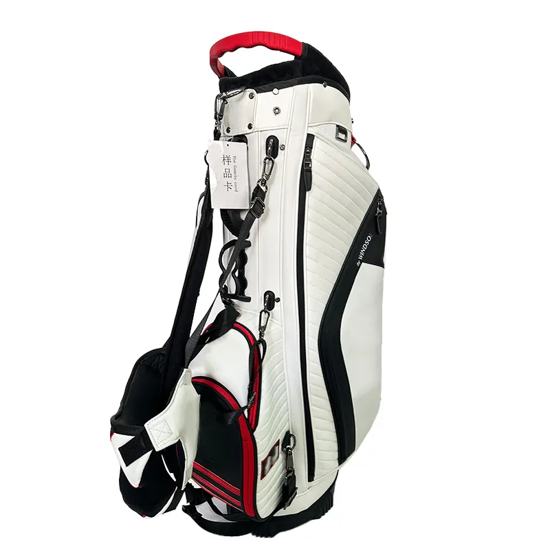 도매 최신 디자인 Pu 프리미엄 골프 스탠드 가방