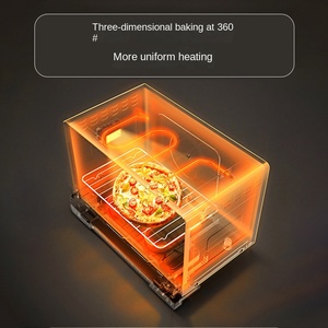 Four de boulangerie commercial électrique à jet personnalisé JTS-1-2 à haute température pour la cuisson de pain de gâteau de couche transfrontalière de pizza - Product Image 4