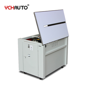 Macchina <span class=keywords><strong>Reggiatrice</strong></span> Semiautomatica da Tavolo per Imballaggio Scatole di Cartone, Senza Arco, Utilizzabile con Nastro in PP - Product Image 6