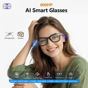 メンズファッション スマートAIウェアラブルビデオ撮影カメラグラス バーデザイン スマートアイグラス - Product Image 2