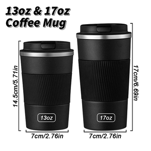 Chất Lượng Cao 380/510Ml 304 Thép Không Gỉ Đôi Chân Không Cách Nhiệt Cốc Cà Phê Văn Phòng Xe Nước Cup Thiết Kế Thời Trang Trở Lại Trường Học - Product Image 6