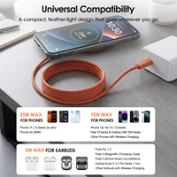 Chargeur sans fil magnétique personnalisé avec logo, fin, rond, portable, universel, charge rapide, idéal pour les cadeaux promotionnels