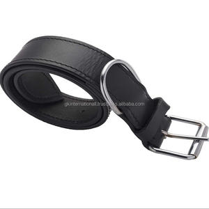 Collar de perro con cuentas de cuero personalizado con relleno suave y costuras duraderas herrajes de níquel libres de óxido ajustables - Product Image 1