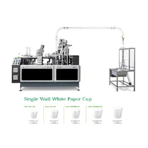 OC-100C Low Price KBM Small Manufacturing Production Cartoon Coffee Paper Cup Making Machines To Work At Home